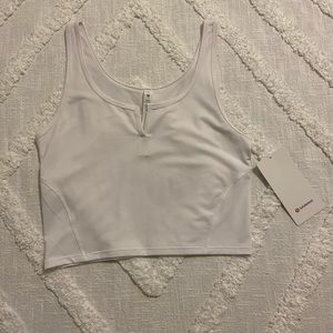 NWT LULULEMON HENLEY CROP TANK
